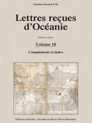 cover image of Lettres reçues d'Océanie, Volume 10